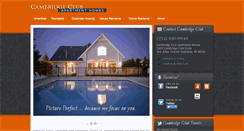 Desktop Screenshot of cambridgeclubofannarbor.com